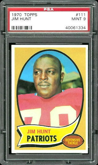 Jim Hunt - 1970 Topps #111 - PSA 9