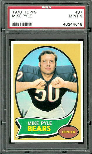 Mike Pyle - 1970 Topps #37 - PSA 9