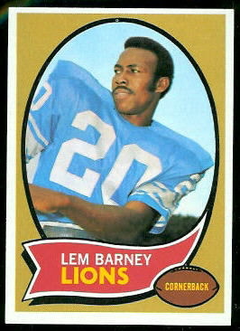 Lem Barney - 1970 Topps #75 - nm