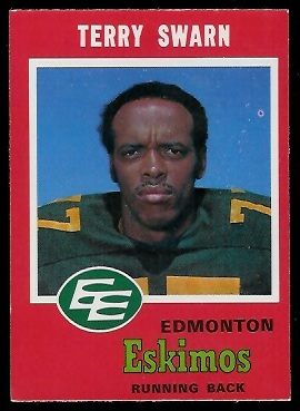 Terry Swarn - 1971 O-Pee-Chee CFL #48 - nm