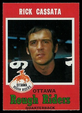 Rick Cassata - 1971 O-Pee-Chee CFL #89 - nm