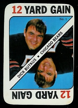 Dick Butkus - 1971 Topps Game #1 - ex