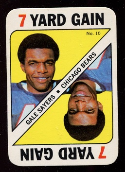 Gale Sayers - 1971 Topps Game #10 - nm