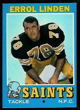 Errol Linden - 1971 Topps #117 - nm