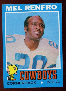 Mel Renfro - 1971 Topps #118 - nm
