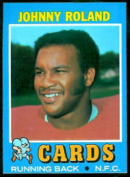Johnny Roland - 1971 Topps #123 - nm
