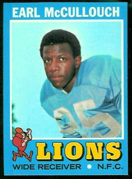 Earl McCullouch - 1971 Topps #127 - nm