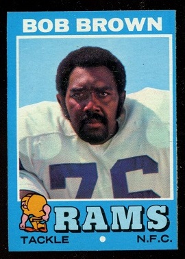 Bob Brown - 1971 Topps #16 - nm-mt oc
