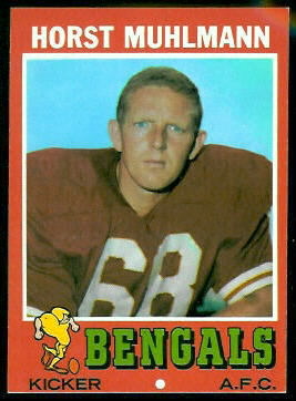 Horst Muhlmann - 1971 Topps #49 - nm