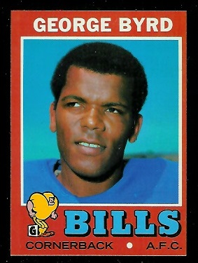 George Byrd - 1971 Topps #58 - nm+