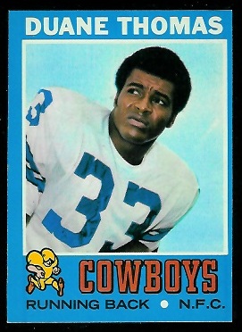 Duane Thomas - 1971 Topps #65 - exmt