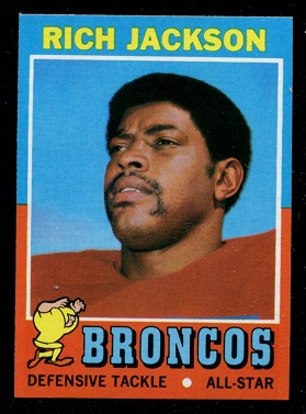 Rich Jackson - 1971 Topps #81 - nm+
