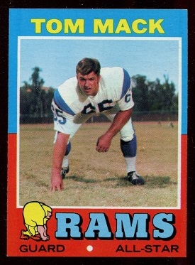 Tom Mack - 1971 Topps #94 - nm