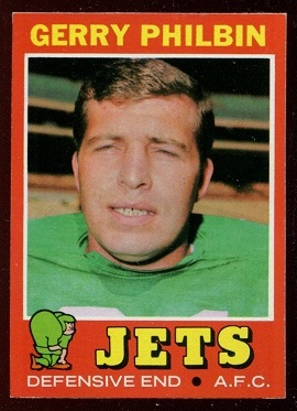 Gerry Philbin - 1971 Topps #98 - nm