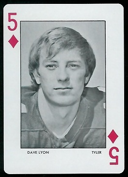 Dave Lyon - 1972 Auburn Playing Cards #5D - mint