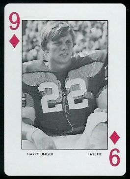 Harry Unger - 1972 Auburn Playing Cards #9D - mint