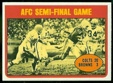 AFC Semi-Final - 1972 Topps #135 - nm-mt