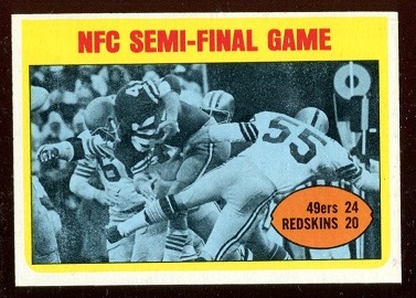 1972 Topps #136 - NFC Semi-Final Game - nm