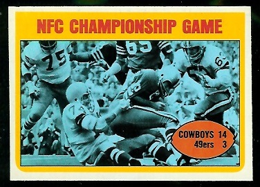 NFC Championship Game - 1972 Topps #138 - nm