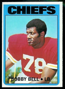Bobby Bell - 1972 Topps #177 - nm