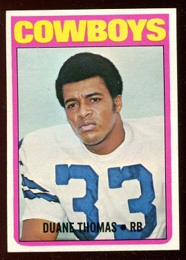 Duane Thomas - 1972 Topps #180 - nm