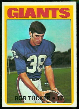 Bob Tucker - 1972 Topps #185 - nm