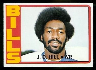 J.D. Hill - 1972 Topps #188 - nm