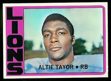Altie Taylor - 1972 Topps #199 - nm