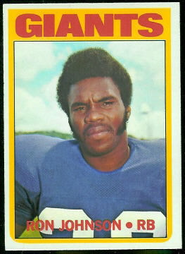 Ron Johnson - 1972 Topps #207 - nm