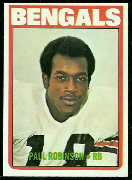Paul Robinson - 1972 Topps #219 - nm