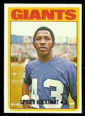 Spider Lockhart - 1972 Topps #233 - nm