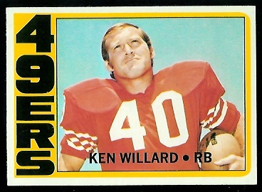 Ken Willard - 1972 Topps #234 - nm