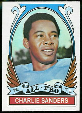 Charlie Sanders - 1972 Topps #264 - nm