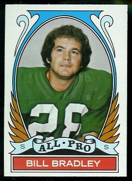 Bill Bradley All-Pro - 1972 Topps #286 - exmt