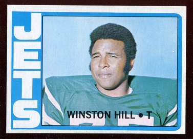 Winston Hill - 1972 Topps #295 - nm