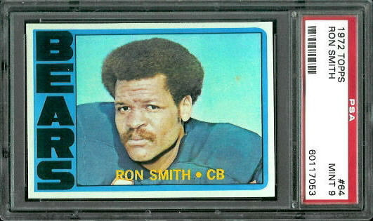 Ron Smith - 1972 Topps #64 - PSA 9