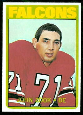 John Zook - 1972 Topps #91 - nm