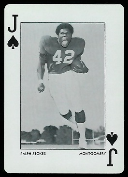 1973 Alabama Playing Cards #11S - Ralph Stokes - nm+