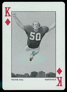 1973 Alabama Playing Cards #13D - Wayne Hall - nm+
