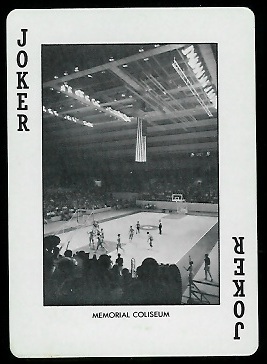 1973 Alabama Playing Cards #14A - Memorial Coliseum - exmt