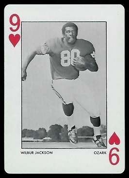 1973 Alabama Playing Cards #9H - Wilbur Jackson - nm+