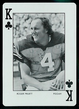 Roger Pruett - 1973 Auburn Playing Cards #13C - mint