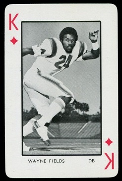 1973 Florida Playing Cards #13D - Wayne Fields - nm-mt