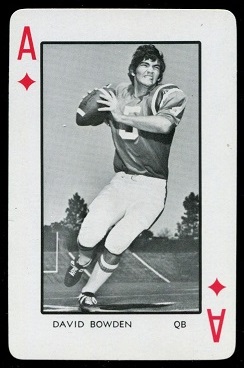 1973 Florida Playing Cards #1D - David Bowden - nm-mt