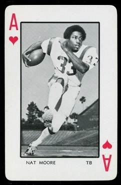 1973 Florida Playing Cards #1H - Nat Moore - nm