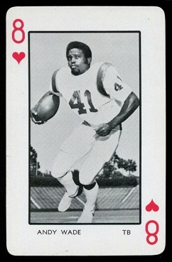 1973 Florida Playing Cards #8H - Andy Wade - nm-mt