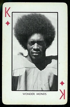 1973 Nebraska Playing Cards #13D - Wonder Monds - nm