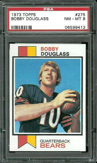 Bobby Douglass - 1973 Topps #275 - PSA 8
