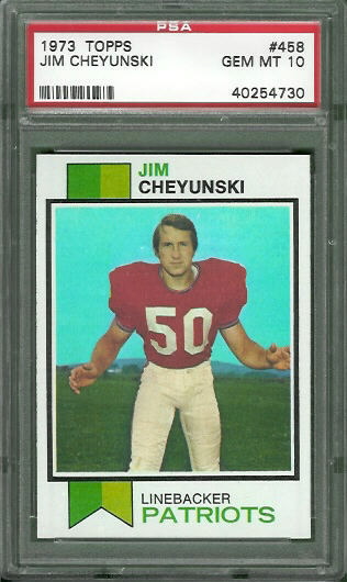 Jim Cheyunski - 1973 Topps #458 - PSA 10