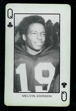 1974 Colorado Playing Cards #12C - Melvin Johnson - vg-ex